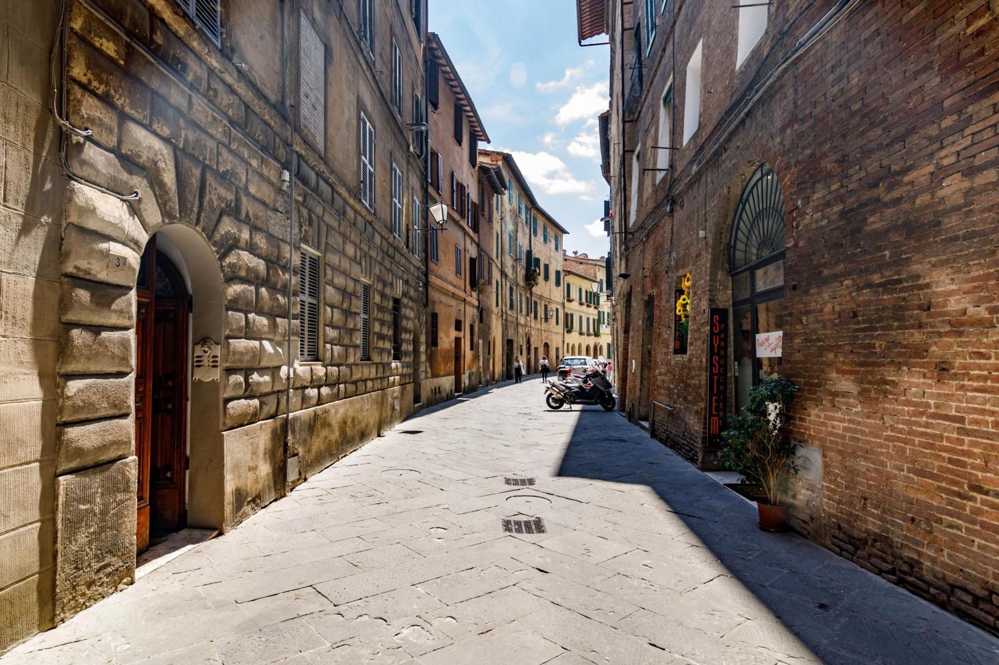 Ferienwohnung Charme Centro Storico Siena Exterior foto