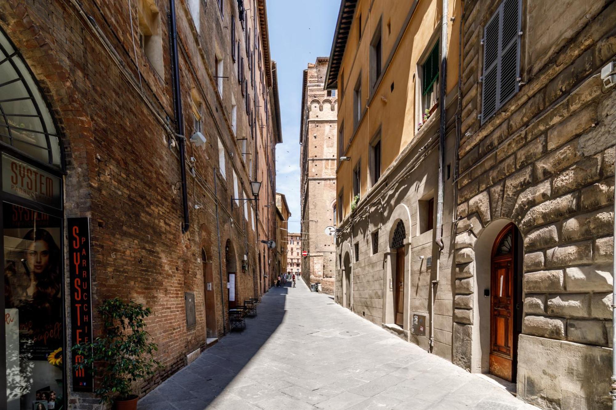 Ferienwohnung Charme Centro Storico Siena Exterior foto